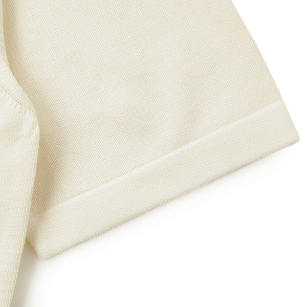 Gran Sasso グランサッソ ニット Tシャツ ハイゲージ コットン モック